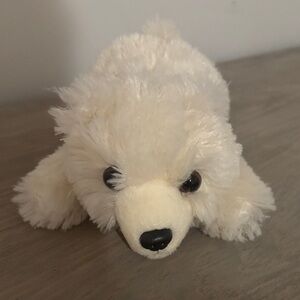 Cuddly Cream Plush Puppy Toy